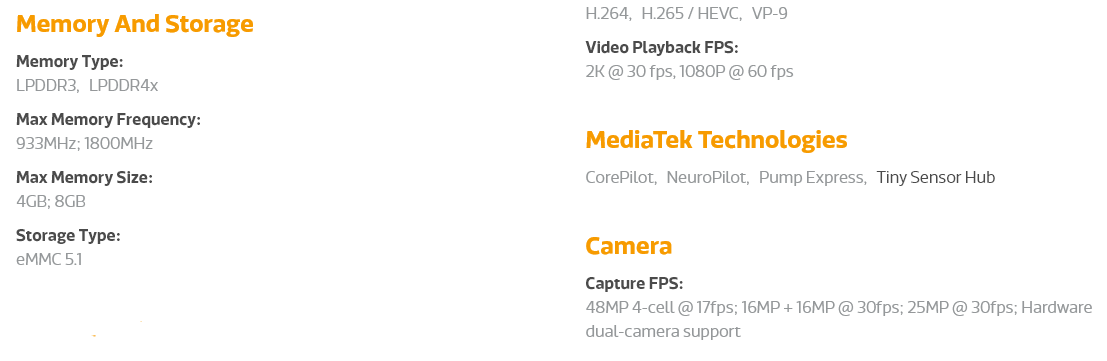 helio p70 vs helio p60