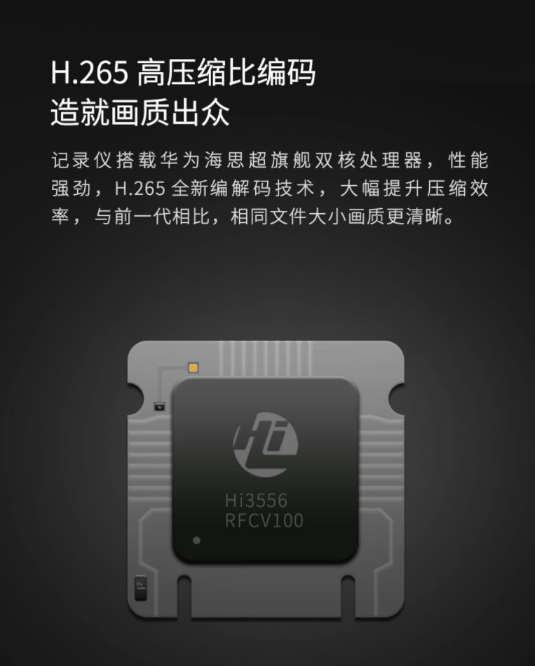 HiSilicon Hi3556 Chipset in Xiaomi 70mai Pro