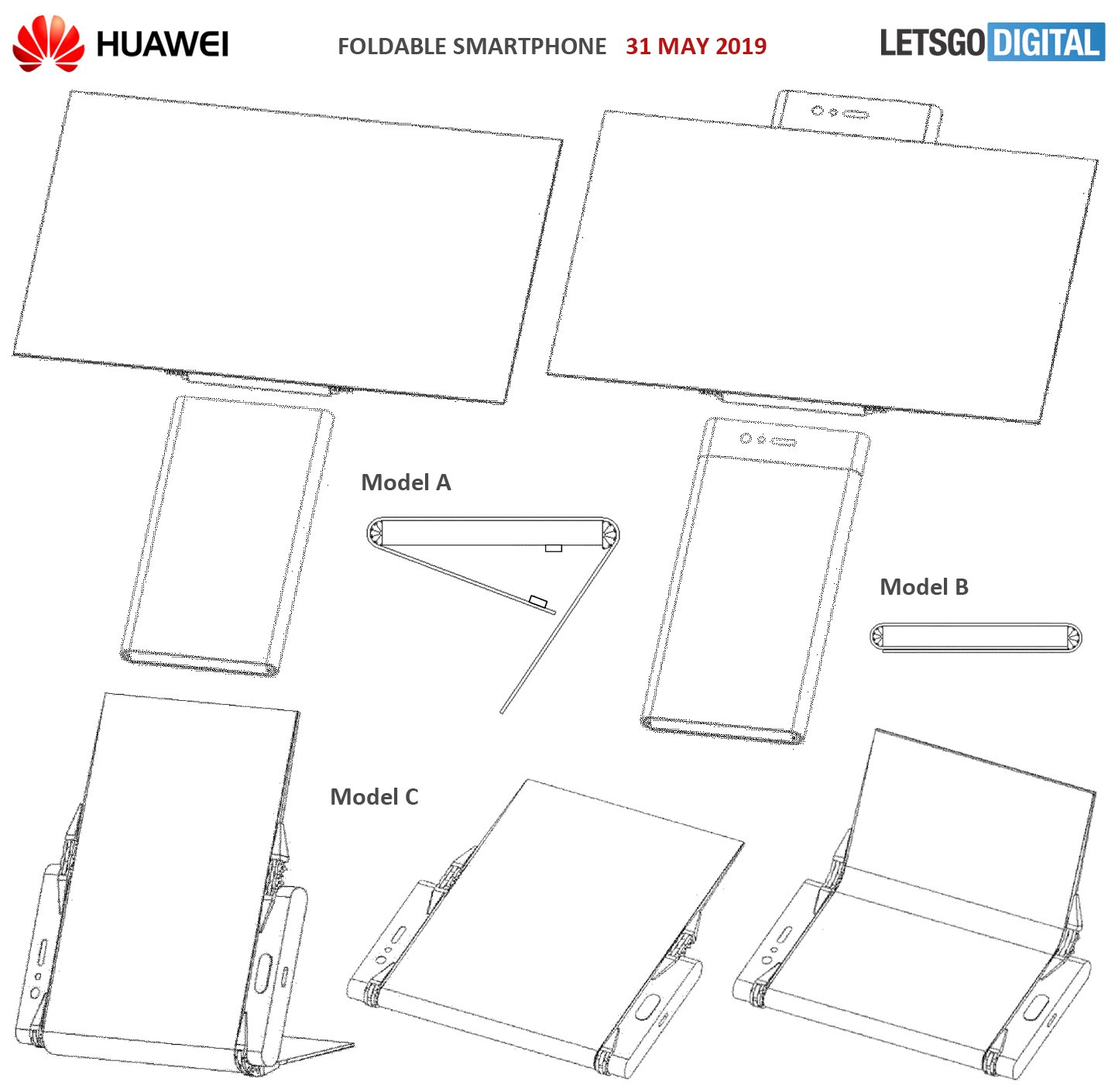 Huawei Foldable Smartphone Patent