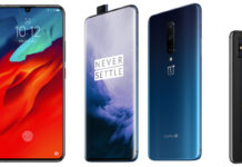 Lenovo Z6 Pro 5G Edition vs OnePlus 7 Pro 5G vs Xiaomi Mi Mix 3 5G: Specs Comparison