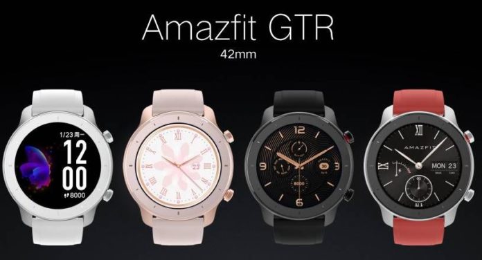 xiaomi huami amazfit gtr