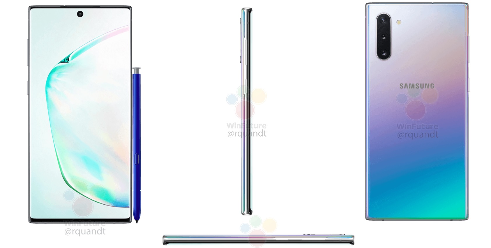 Penampakan Samsung Galaxy Note 10.