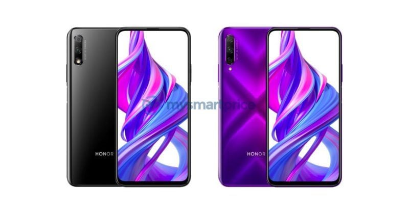 Honor 9X and Honor 9X Pro leaked render