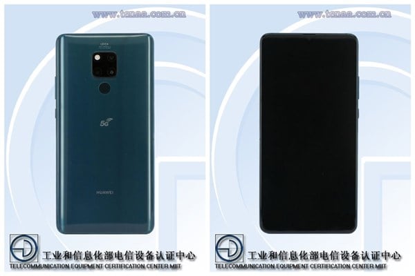 Huawei Mate 20 X TENAA