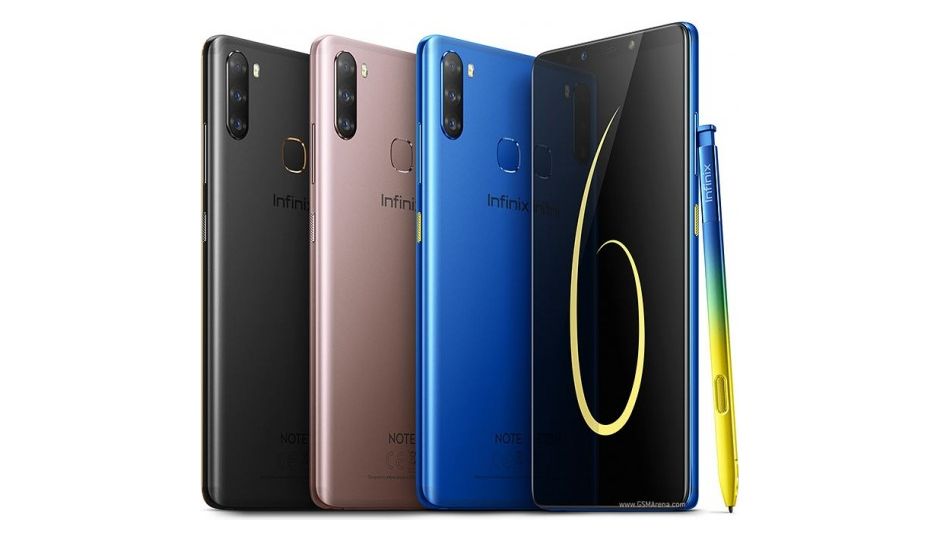 Infinix Note 6 color variants