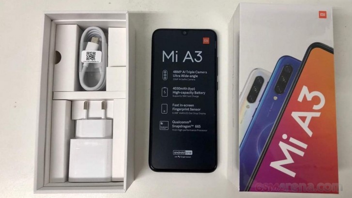 Mi A3 unboxing