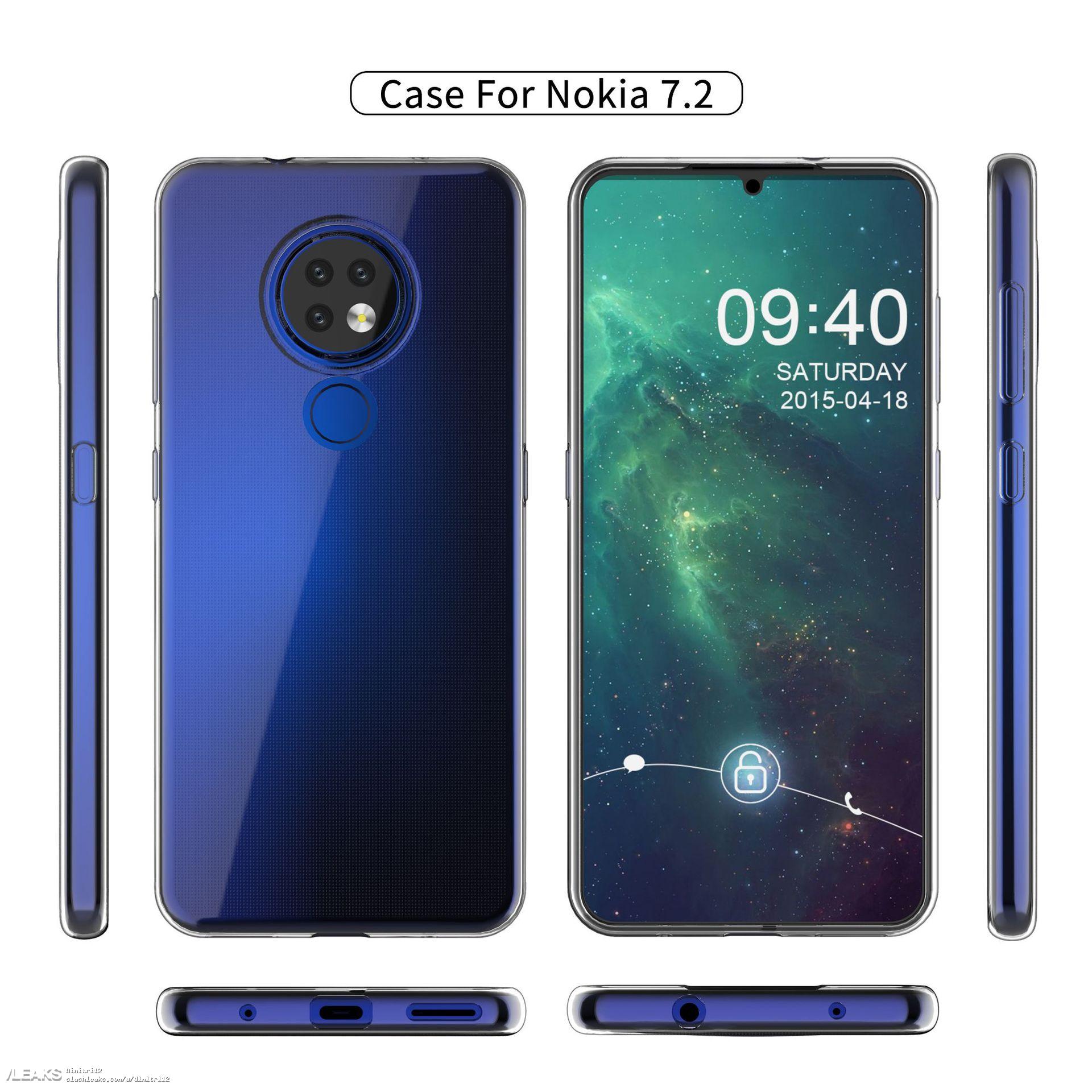 Nokia 7.2 case render