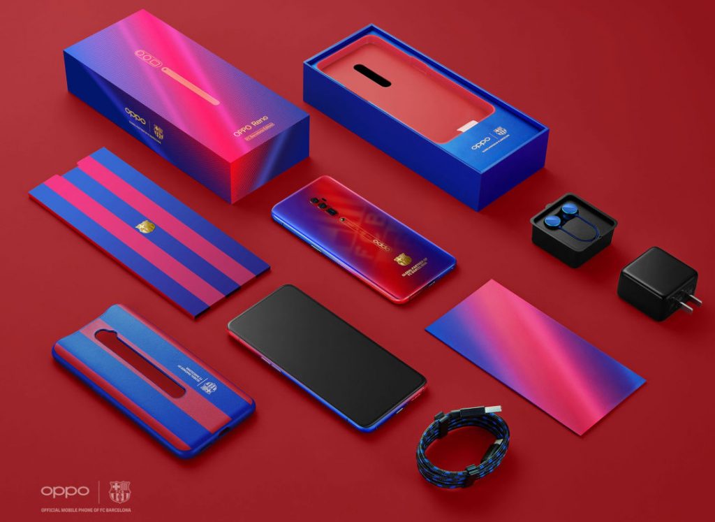 Oppo Reno 10x Zoom FC Barcelona Edition