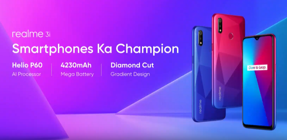 realme 3i front camera price