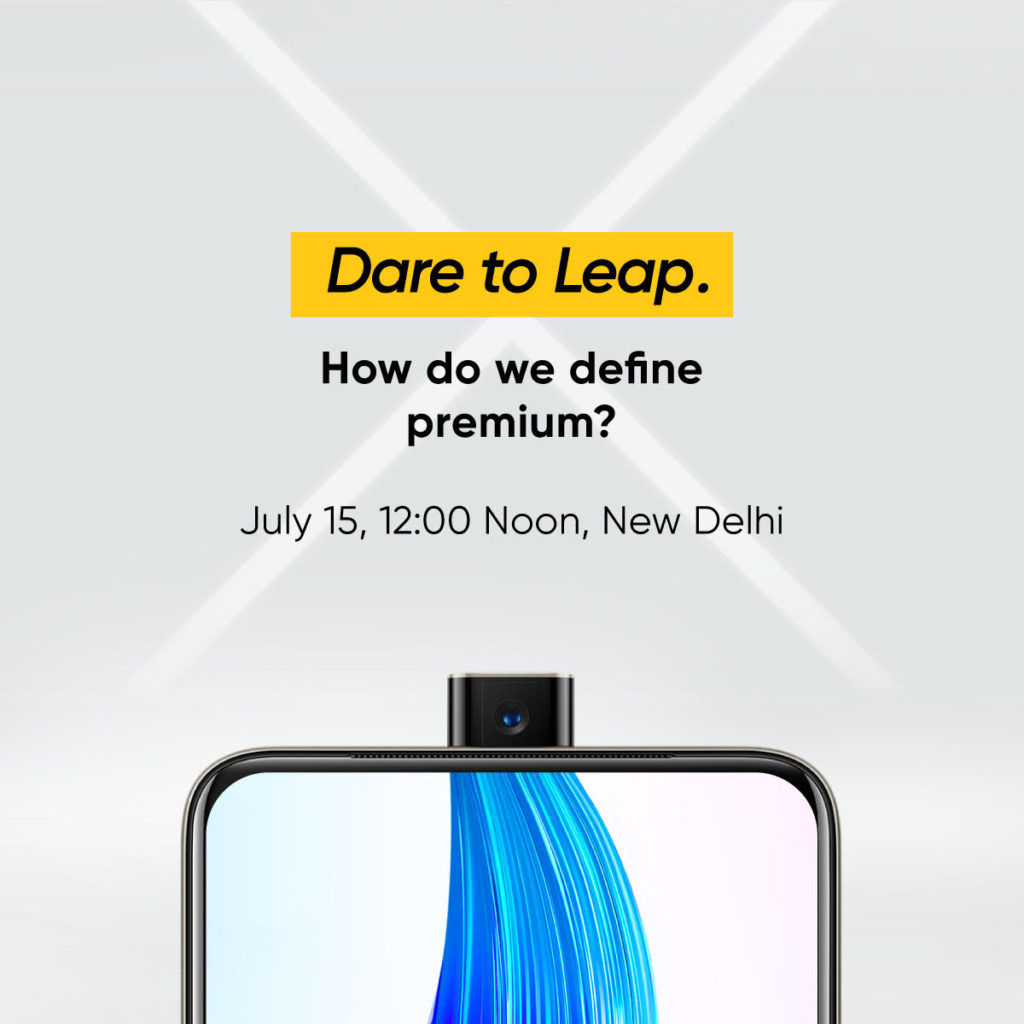 Realme X July 15 launch