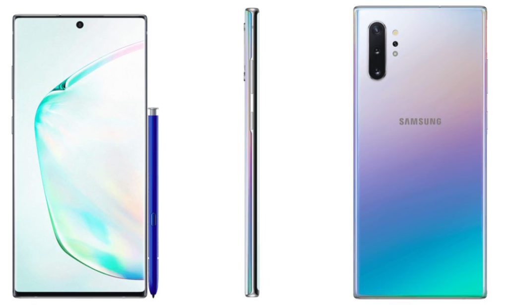 samsung galaxy note 10 silver