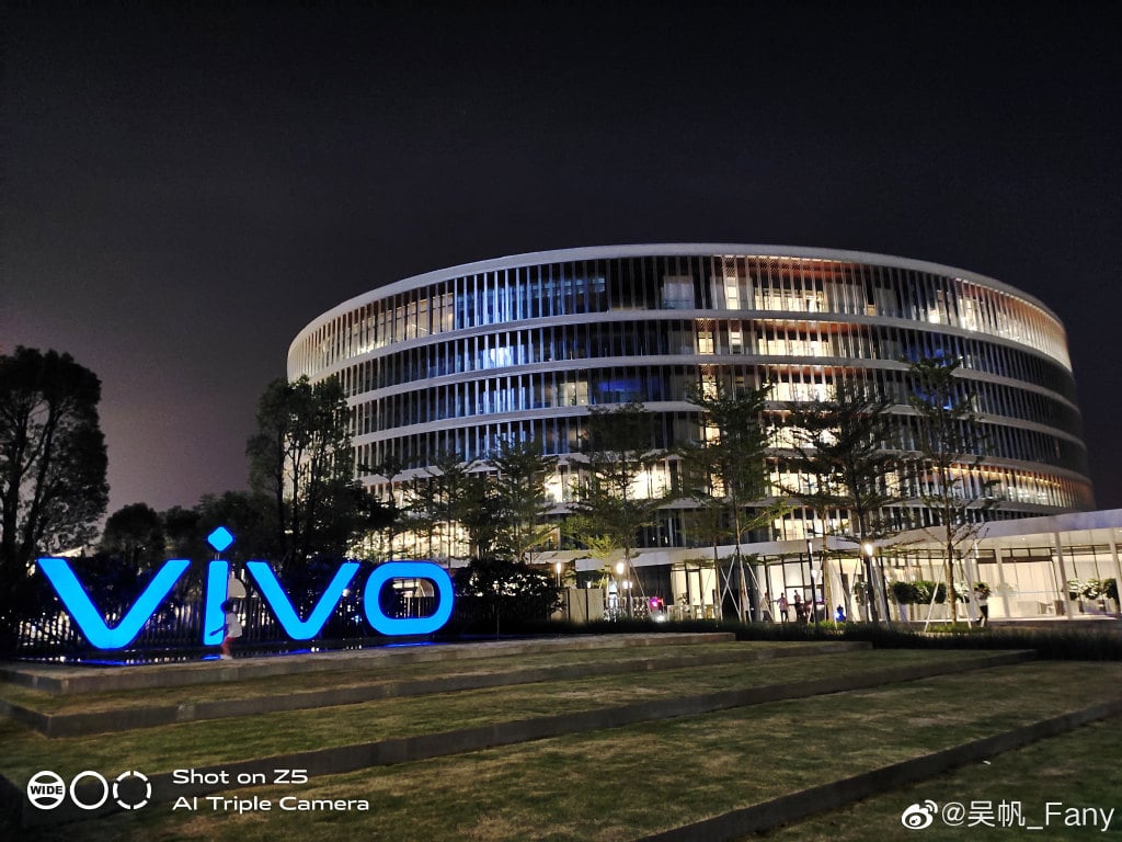 Vivo正在中國深圳建立新總部，僅在網站上就花費1.82億美元