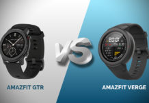Huami Amazfit GTR vs Amazfit Verge: Specs Comparison amazfit gtr vs amazfitverge