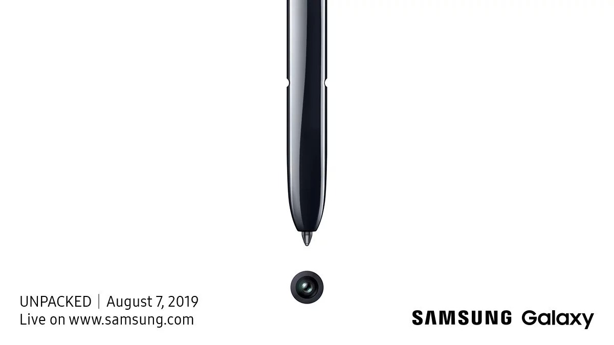 Samsung Galaxy Note 10 Launch Event Invite
