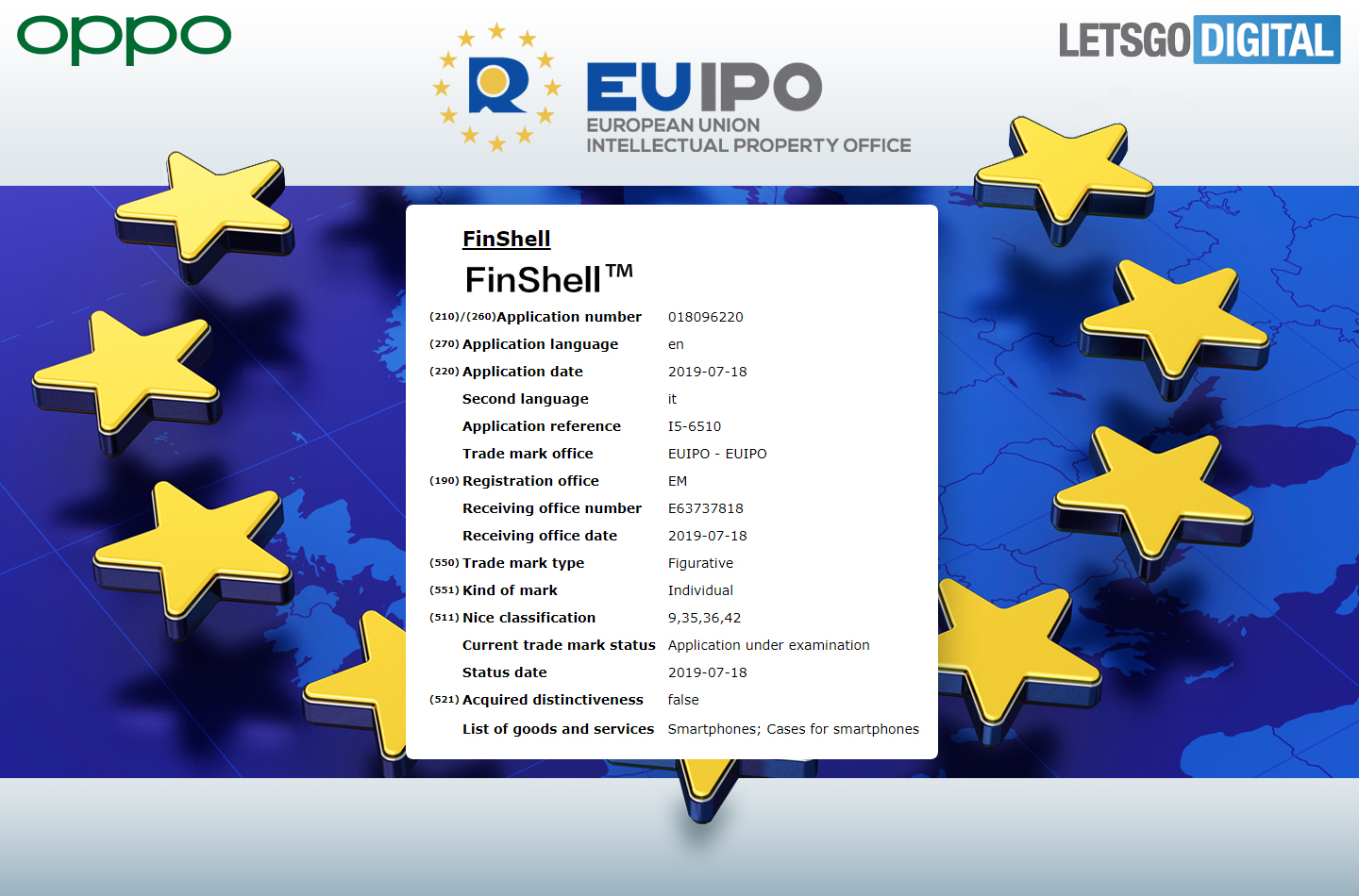 Oppo FinShell Trademark
