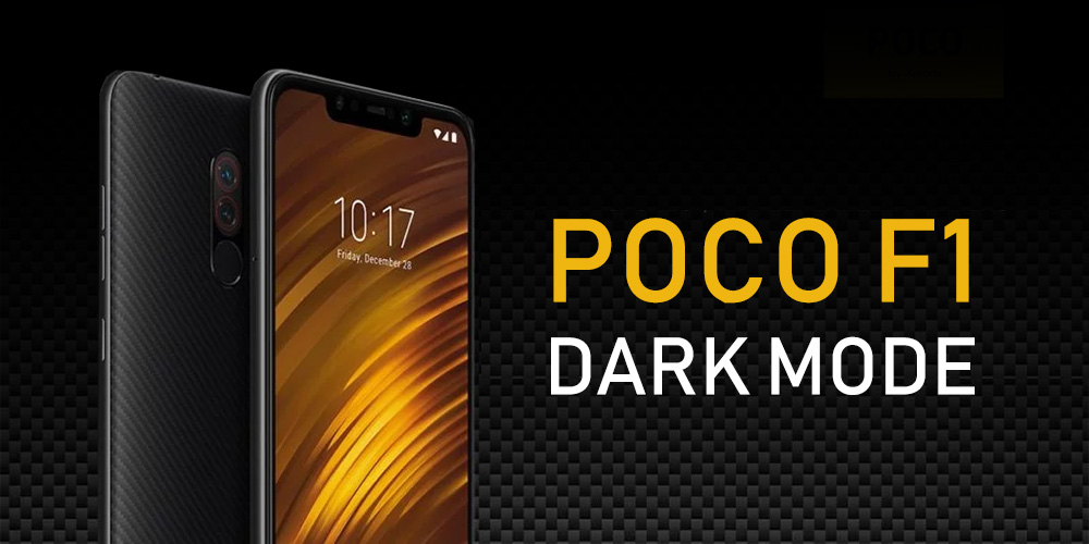 poco f1 dark mode