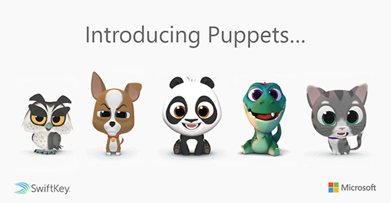 Swiftkey Puppets