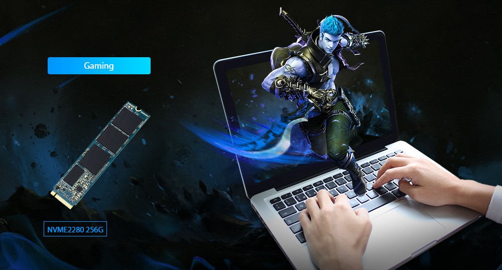 Alfawise M.2 SSD NGFF NVME M2 SATA Hard Drive - Multi NGFF2242 512GB