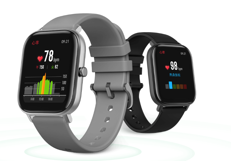 Amazfit GTS heart rate sensor