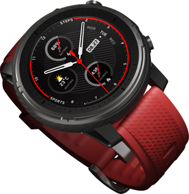 SMARTWATCH AMAZFIT STRATOS 3 CAJA COMPLETA