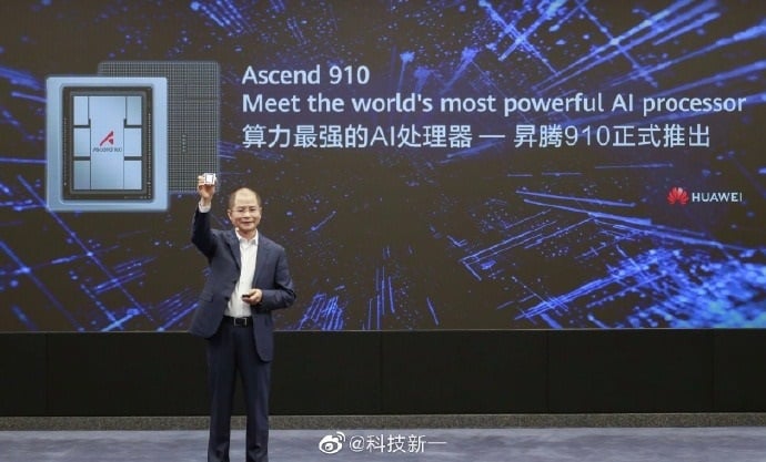 Huawei Ascend 910 Launched, Claimed to Be 'World's Most Powerful AI Processor'