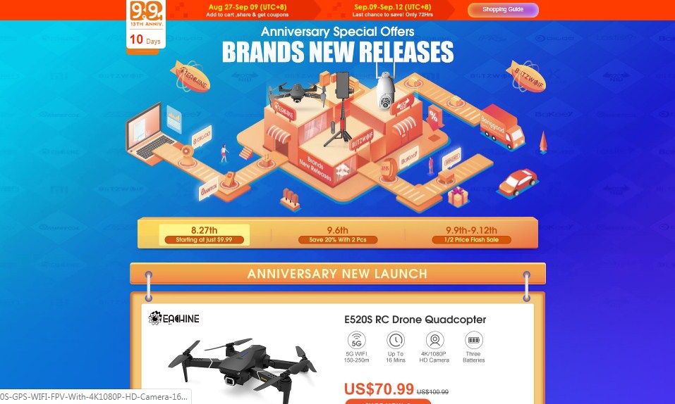 Banggood 13th Anniversary