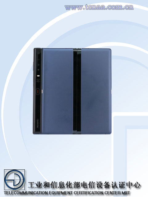Huawei Mate X TENAA rear