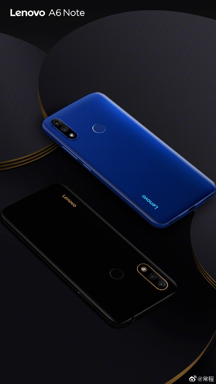 Lenovo A6 Note Blue and Black