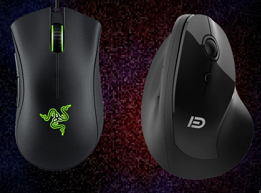 Razer DeathAdder Essential_FD i887 Wireless Vertical Mouse