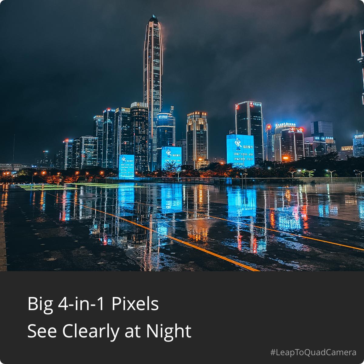 Kamera night-sight pada ponsel Realme terbaru.