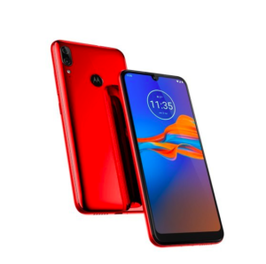 Moto E6 Plus cherry red