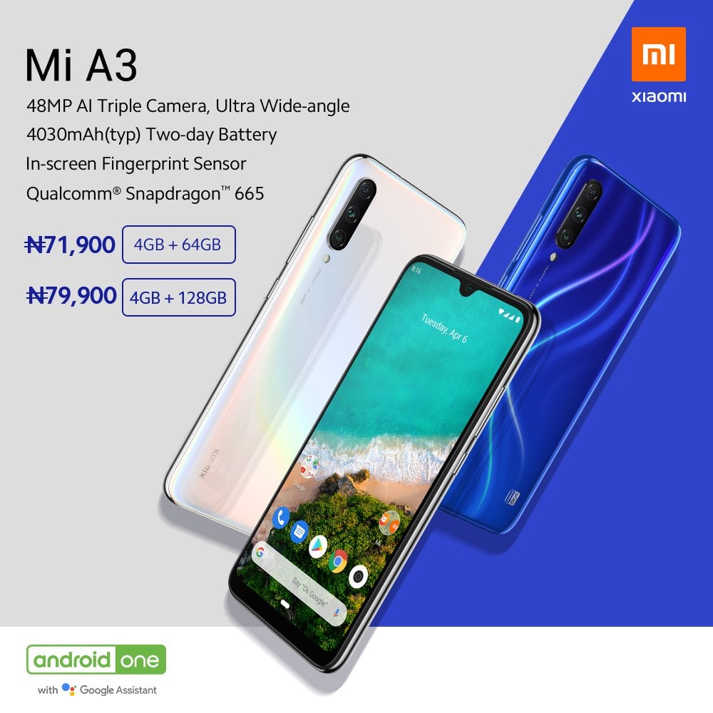 Xiaomi Mi A3 Nigeria