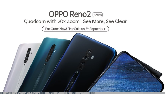  OPPO Reno 2 