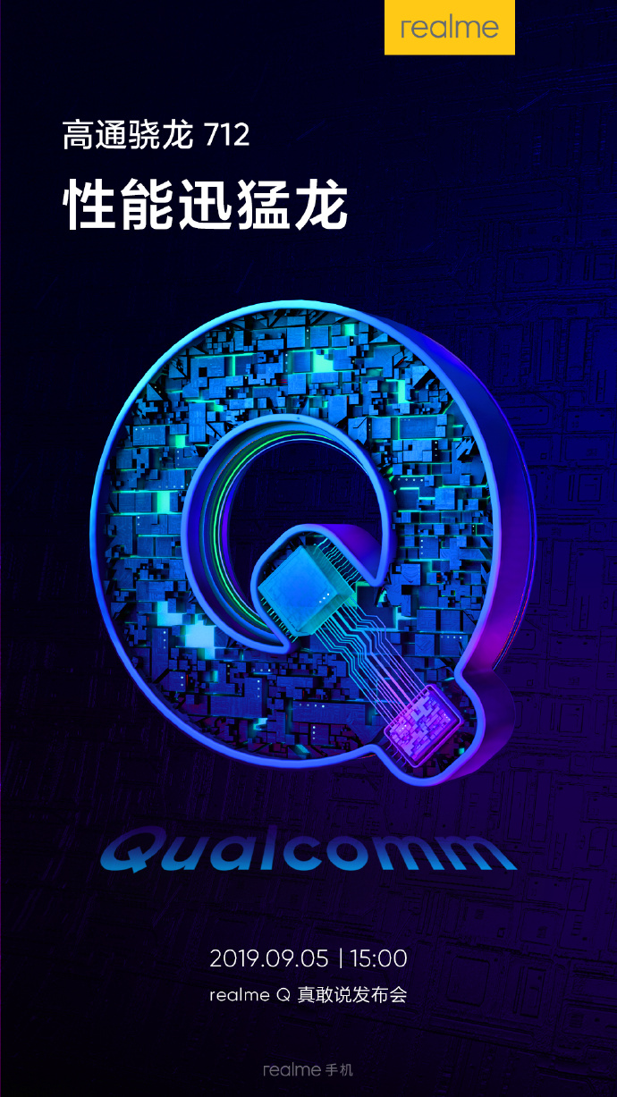 Realme Q Snapdragon 712 SoC