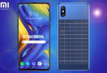 Xiaomi patents a smartphone design with a solar panel on the back Xiaomi Smartphone Solar Panel