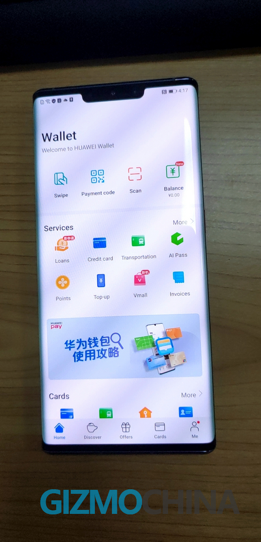 add revolut card to huawei wallet