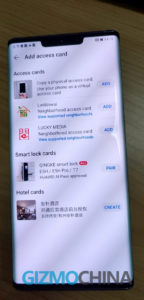 Huawei Wallet China Auto card selection