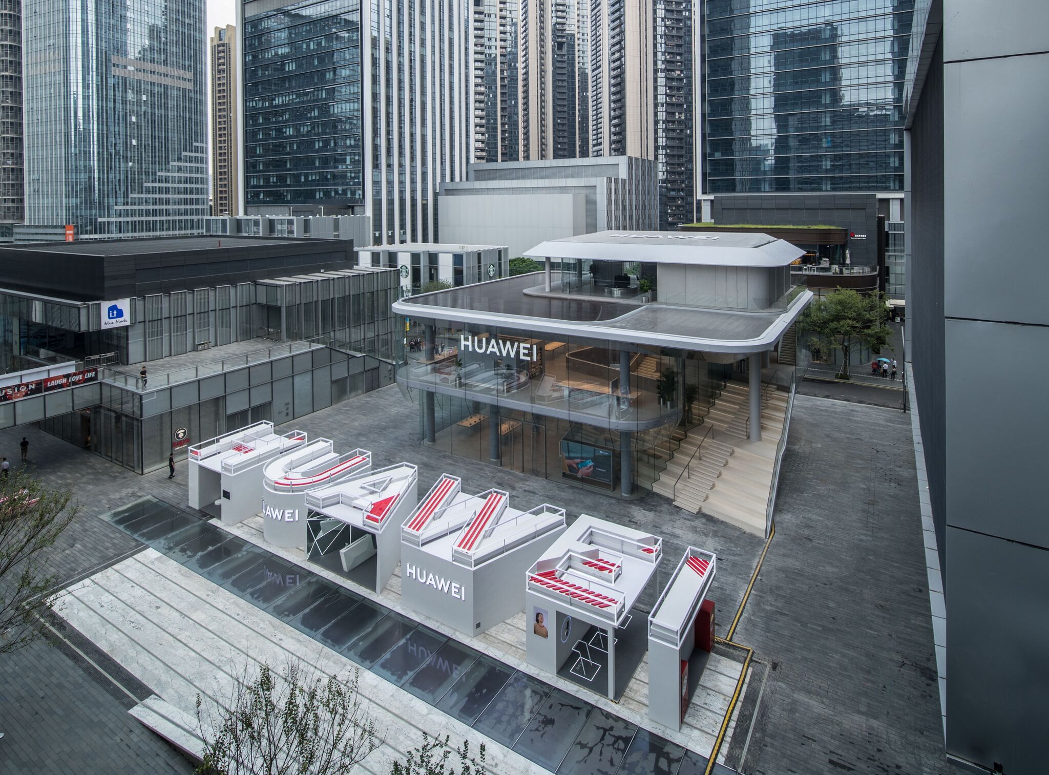 Huawei global flagship store in Shenzhen