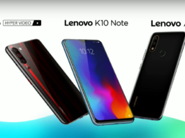 Lenovo Z6 Pro, K10 Note and A6 Note