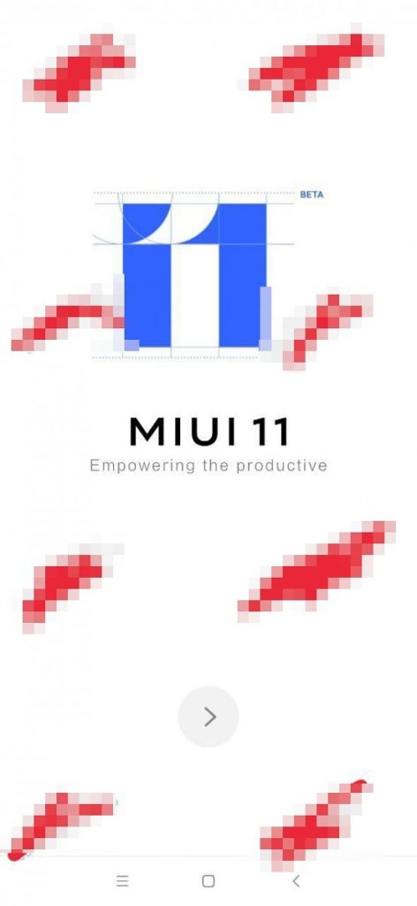 Desain logo MIUI 11.