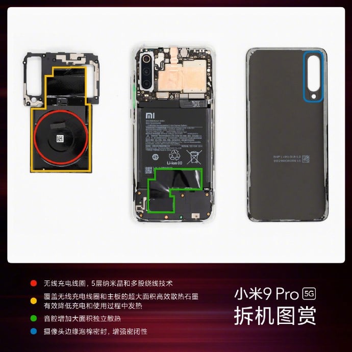 Xiaomi Mi 9 Pro 5G Teardown