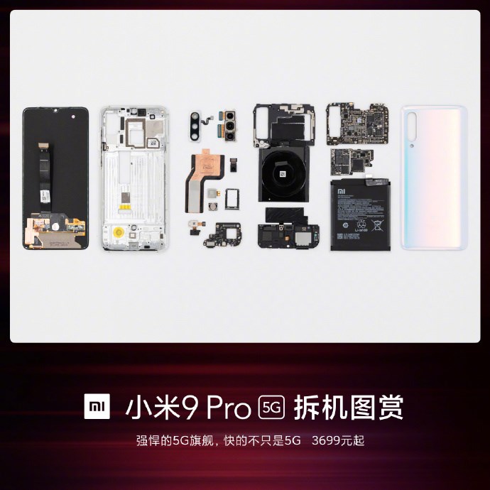 Xiaomi Mi 9 Pro 5G Teardown