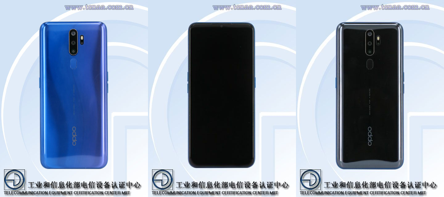 OPPO A9 (2020) TENAA