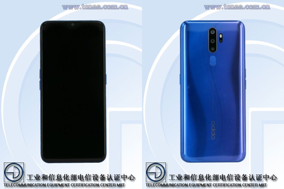 OPPO PCHM10 PCHT10 TENAA