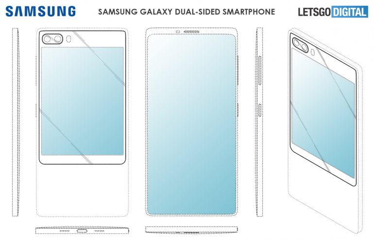 Samsung Dual Display Device Patent