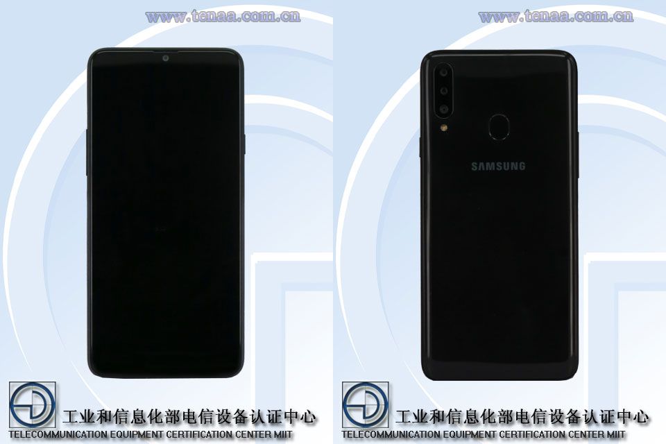 Samsung Galaxy A20s TENAA SM-A20270-