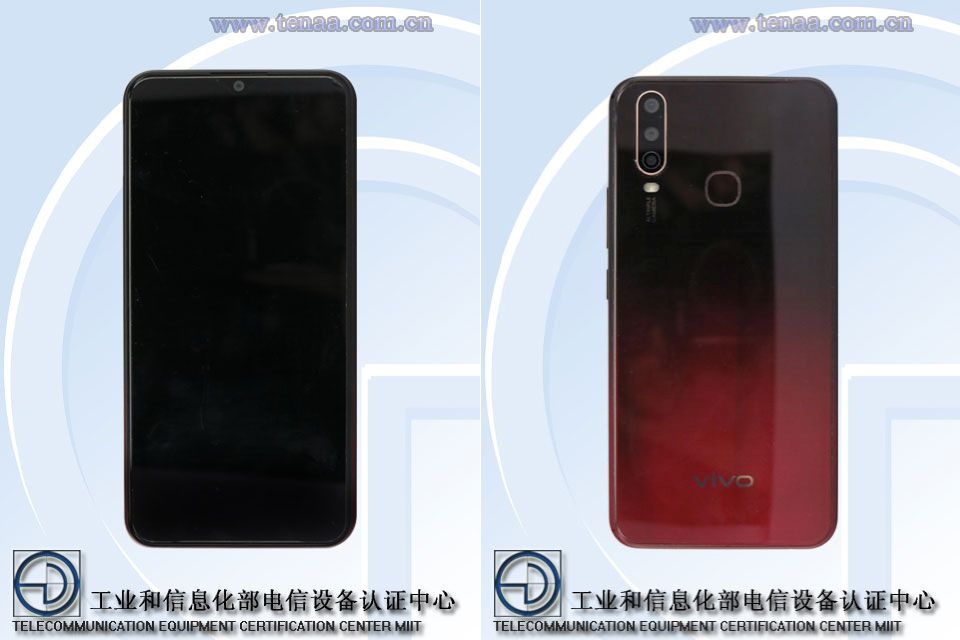 Vivo V1928A,T TENAA