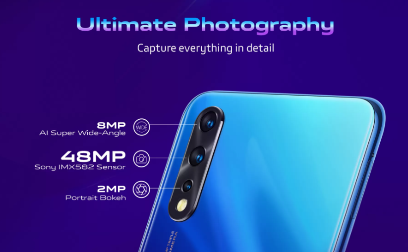 Vivo Z1X Triple Cameras