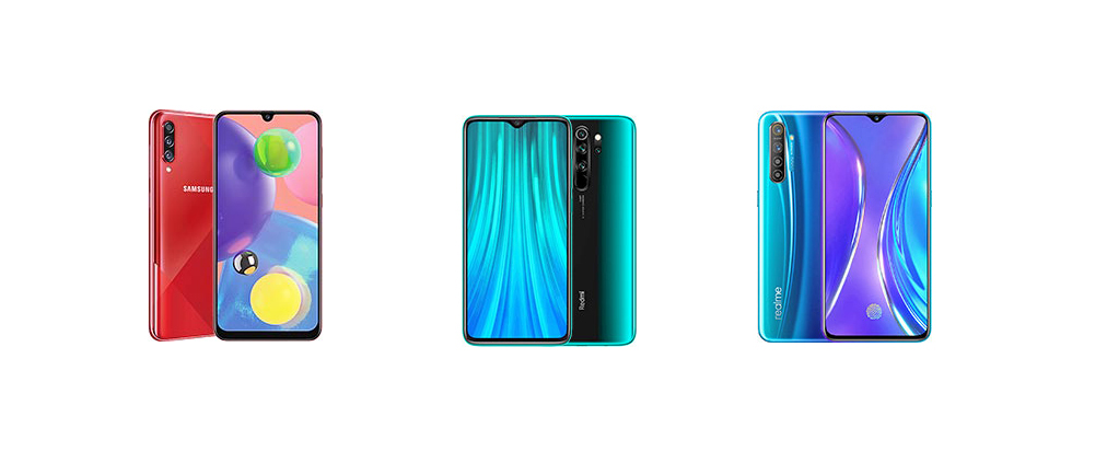 samsung galaxy a70 vs redmi note 8