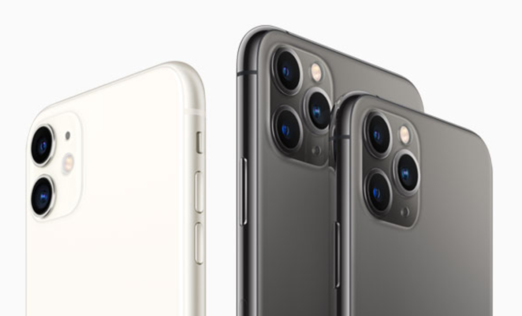 iPhone 11,  iPhone 11 Pro and iPhone 11 Pro Max